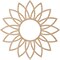 Ekena Millwork Daisy Wood Fretwork Pierced Ceiling Medallion, Alder, 22"OD x 7 5/8"ID x 3/8"T CMWP22X22X0375DAAL - alternate 5
